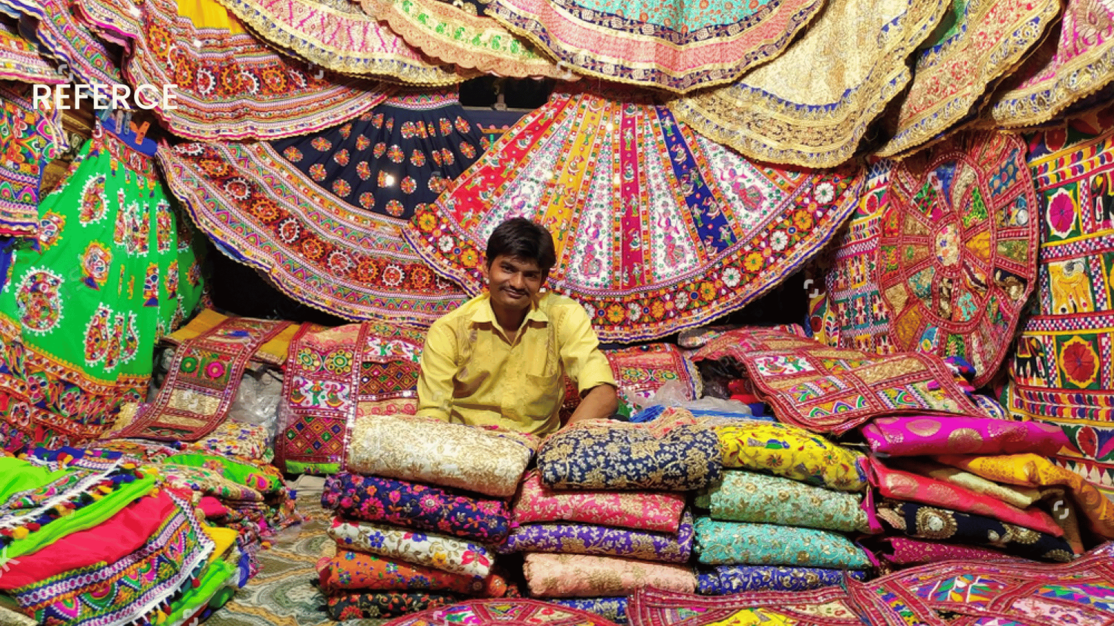 law Garden Market, Ahmedabad.