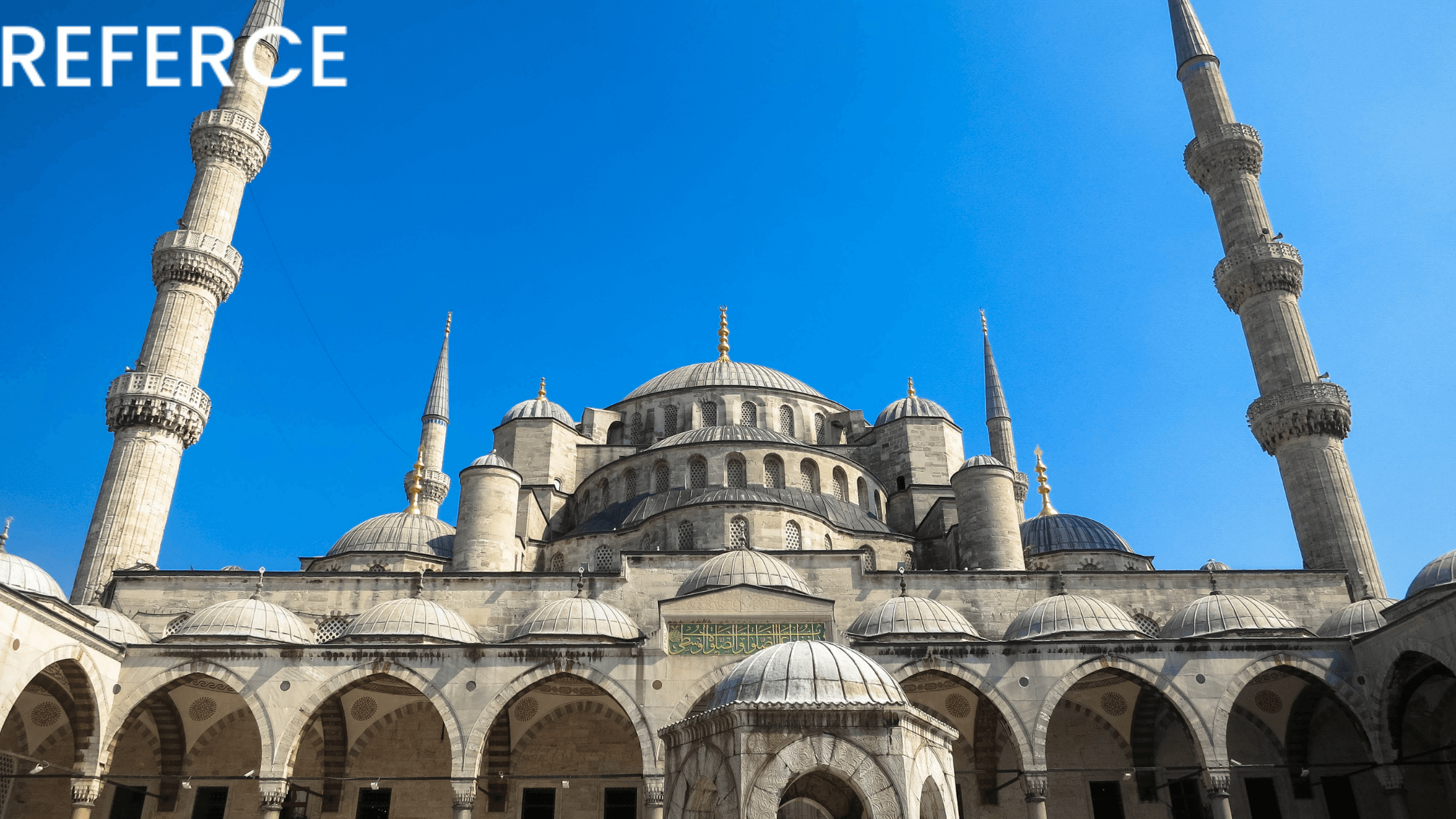 Sultan Ahmed Mosque. Referce