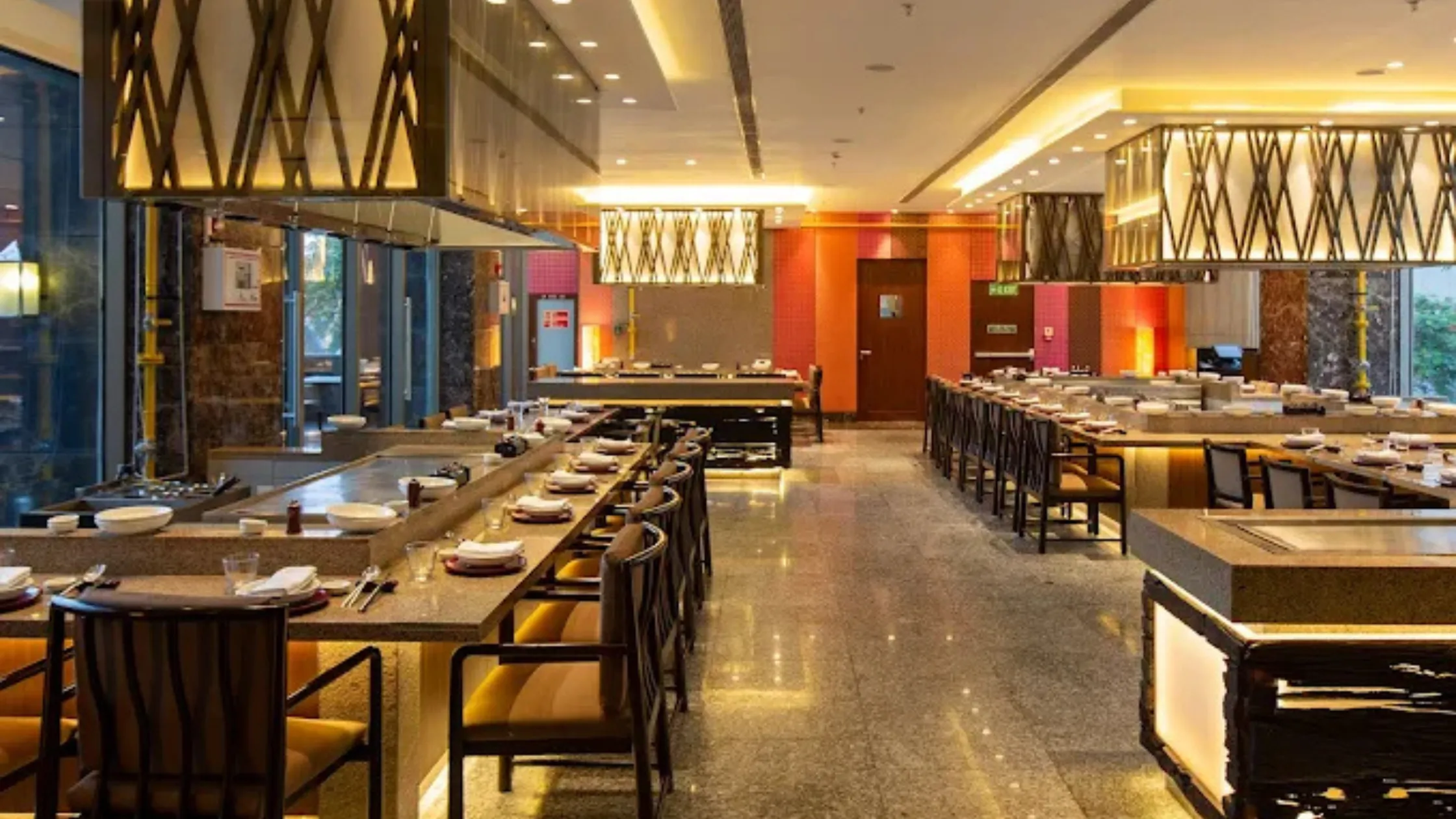 hibachi-style cooking restaurant