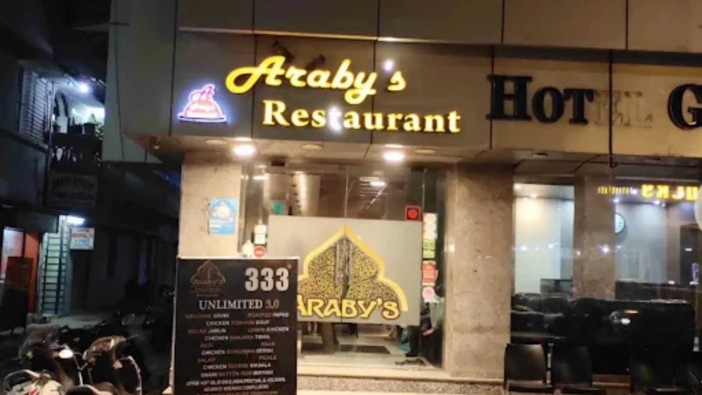 Non-veg araby restaurant in ahemdabad