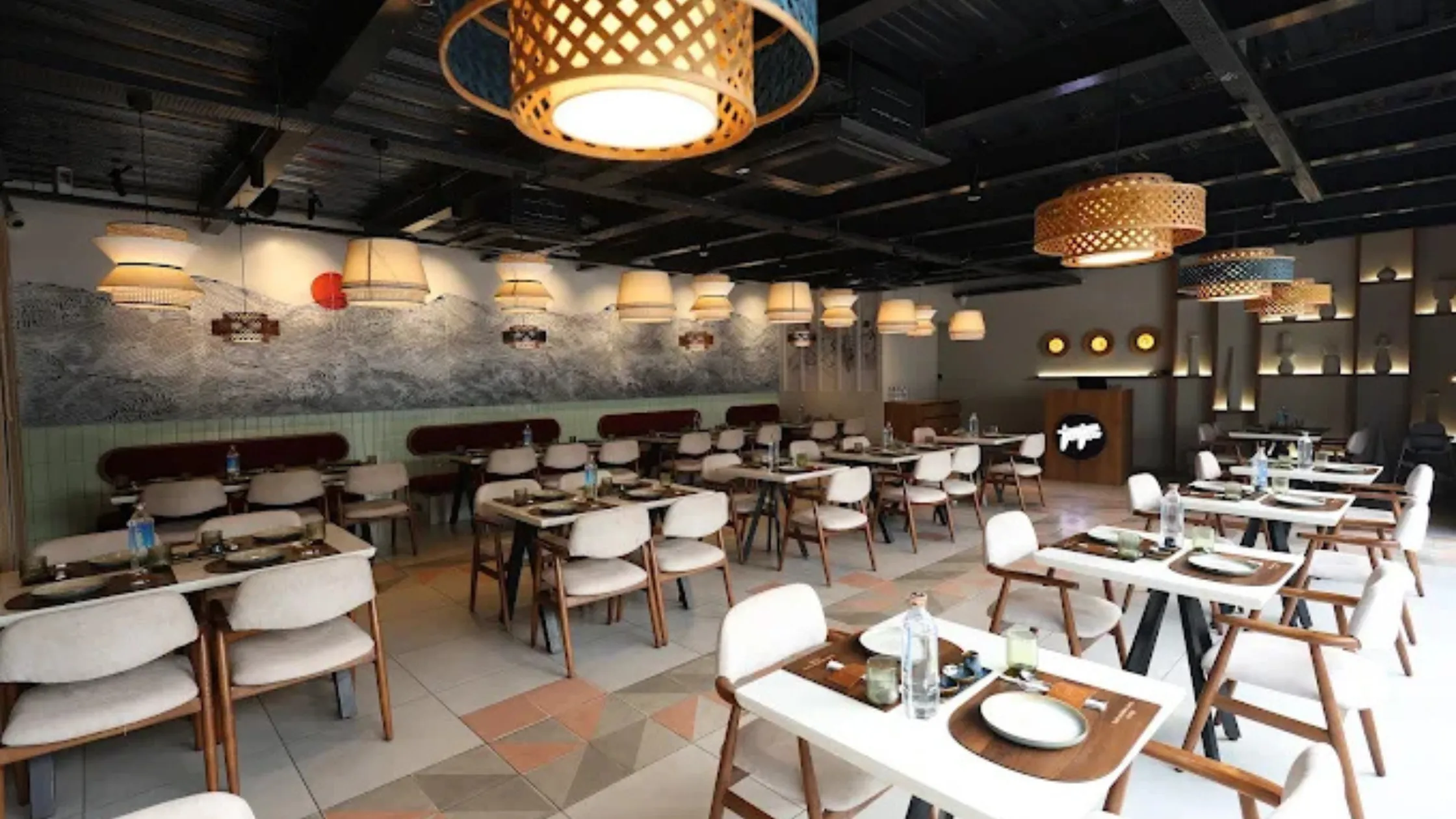 Cozy atmosphere restaurant