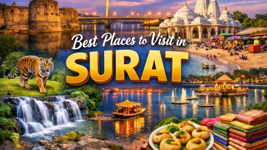 Famous tourist places in Surat Gujarat India