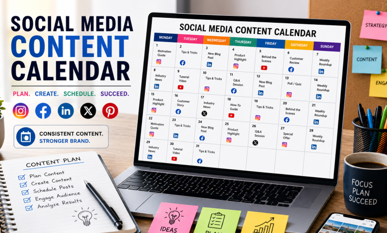 Social Media Content Calendar Guide: Plan, Schedule, and Grow Your Content