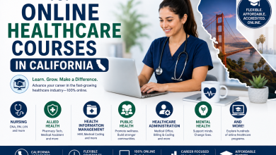 Top Online Healthcare Courses In California...