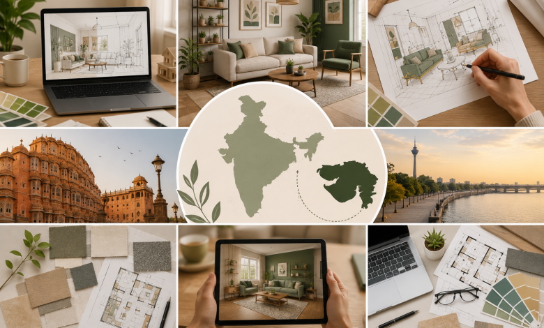 Top Online Interior Design Courses in India and Gujarat.