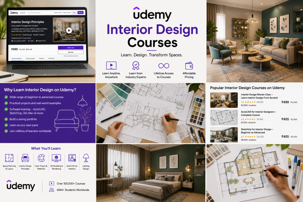 Udemy Interior Design Courses