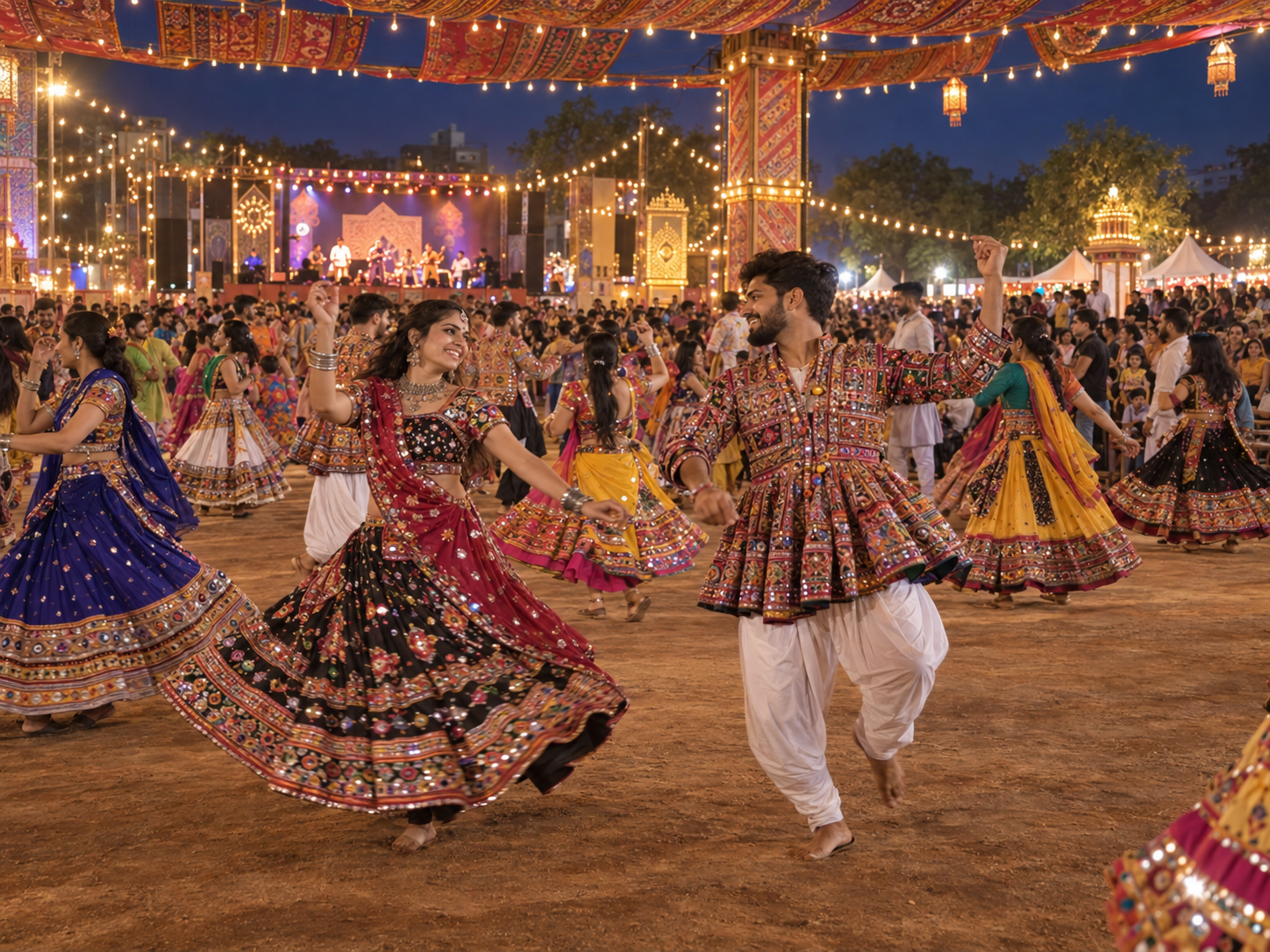 Popular Garba Places in Ahmedabad for Navratri 2026